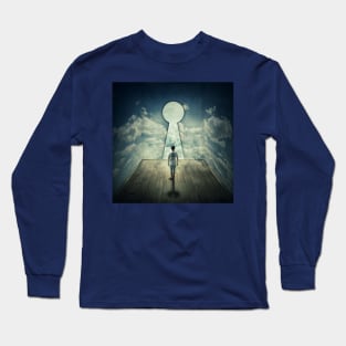 keyhole Long Sleeve T-Shirt